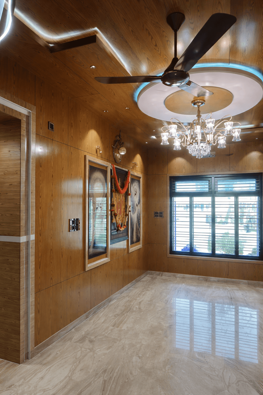 False Ceiling & Lighting by Sree Ambika Interiors